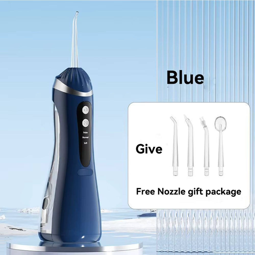 Oral Irrigator 3 Cleaning Modes Portable Rechargeable Waterproof IP65 Dental Water Flosserteeth Whitening Jet Floss 200ML