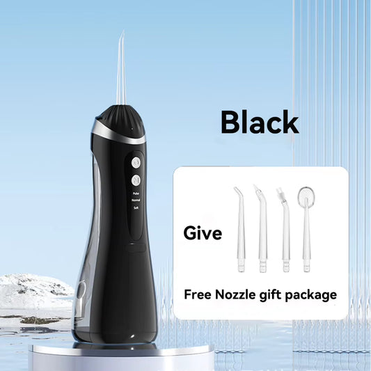 Oral Irrigator 3 Cleaning Modes Portable Rechargeable Waterproof IP65 Dental Water Flosserteeth Whitening Jet Floss 200ML